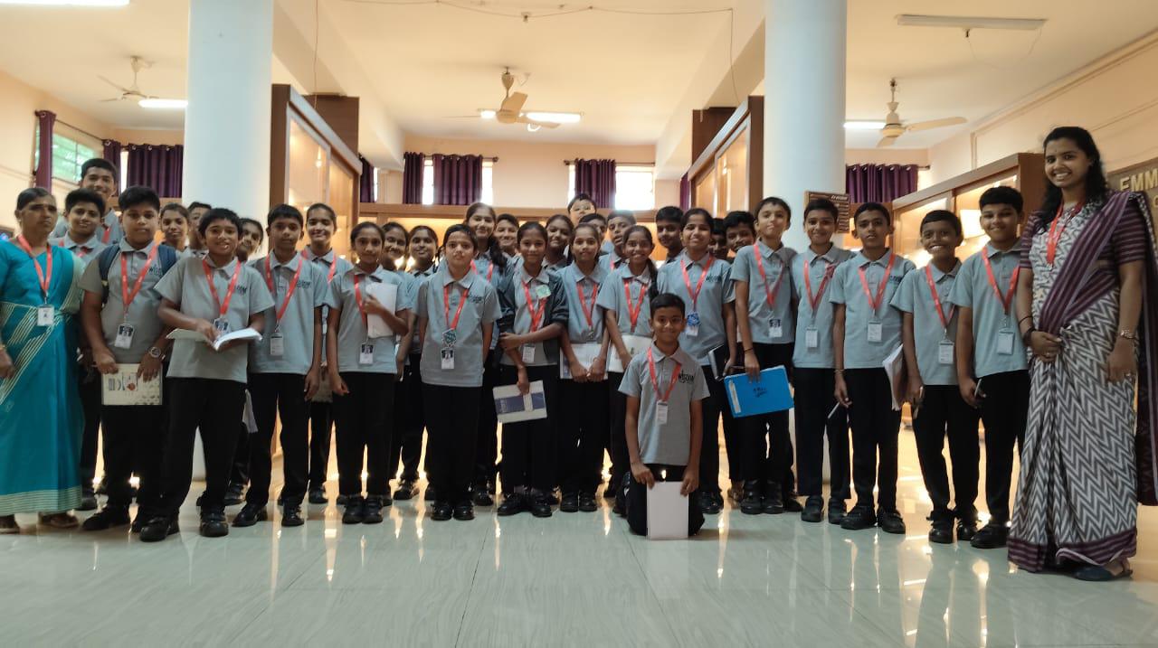 Educational Visit by Wisdom School, Nanjangud to EMRC, University of Mysore